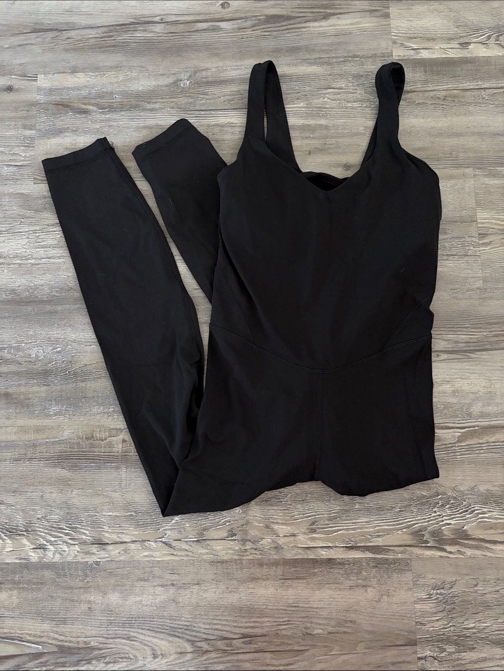 lululemon athletica Black Strappy Full-Length Jumpsuit - Picture 5 of 5